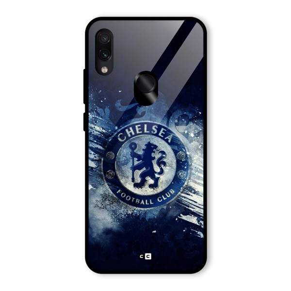 Royal Blues Squad Glass Back Case for Redmi Note 7