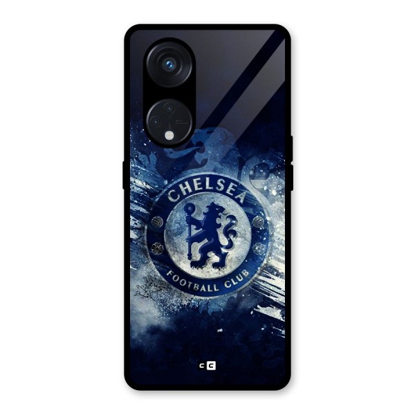 Royal Blues Squad Glass Back Case for Reno8 T 5G