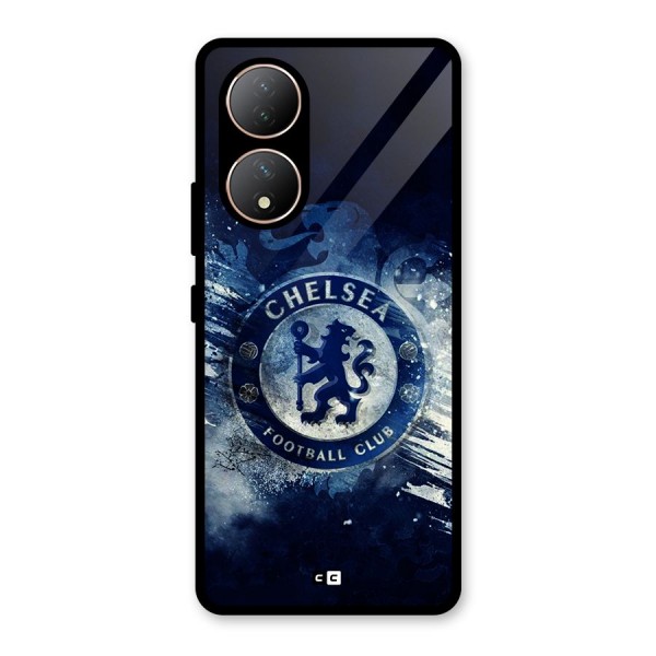 Royal Blues Squad Glass Back Case for Vivo T2