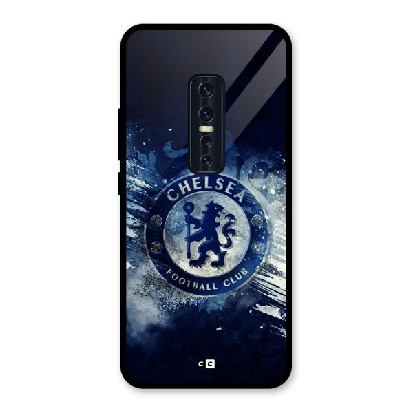 Royal Blues Squad Glass Back Case for Vivo V17 Pro