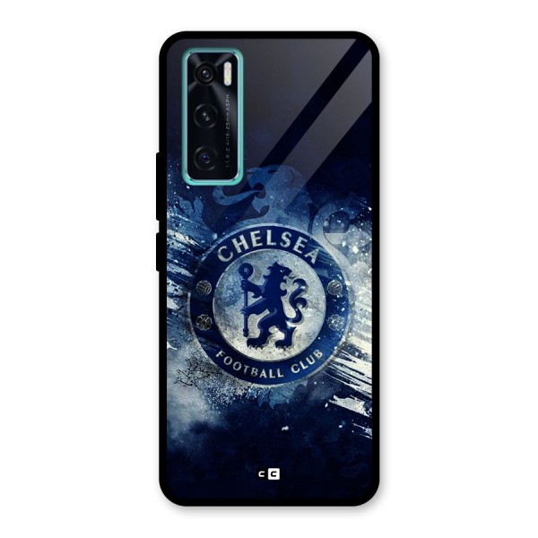 Royal Blues Squad Glass Back Case for Vivo V20 SE