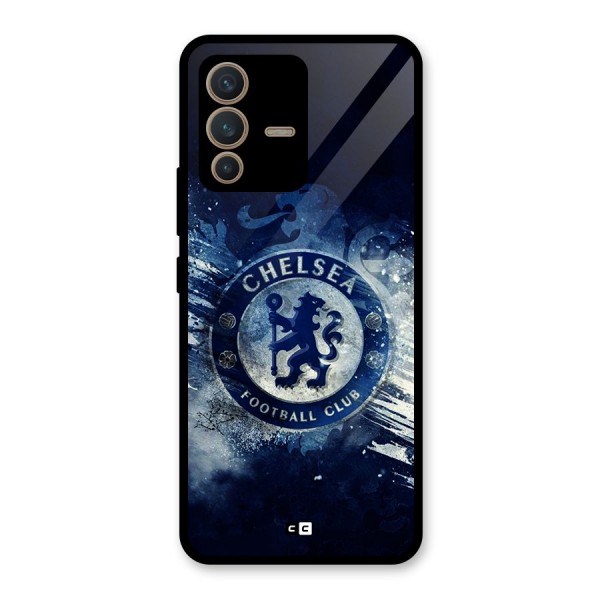 Royal Blues Squad Glass Back Case for Vivo V23 5G