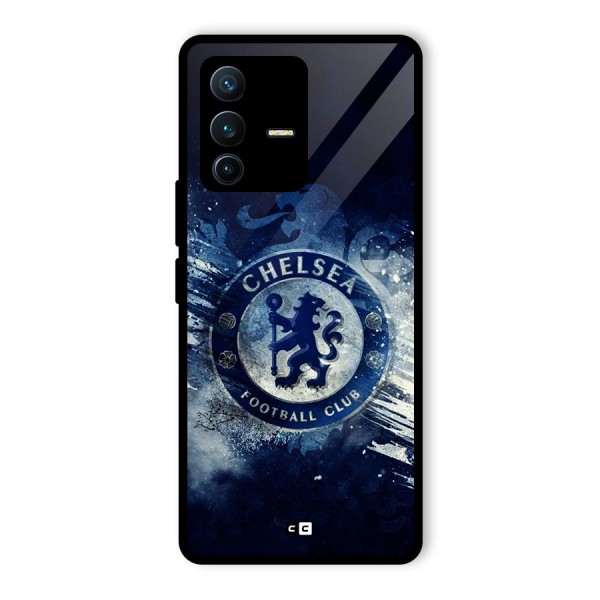 Royal Blues Squad Glass Back Case for Vivo V23 Pro