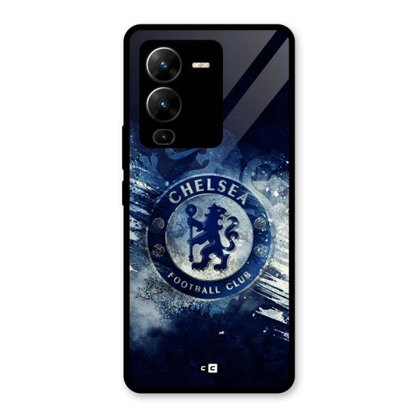 Royal Blues Squad Glass Back Case for Vivo V25 Pro