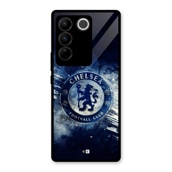 Royal Blues Squad Glass Back Case for Vivo V27 Pro