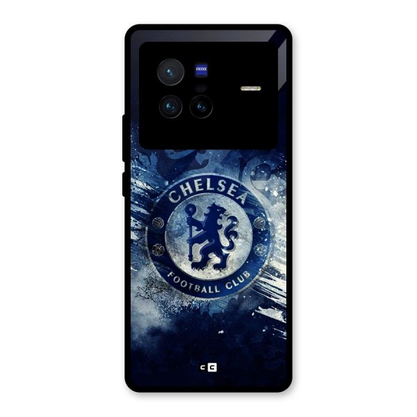 Royal Blues Squad Glass Back Case for Vivo X80