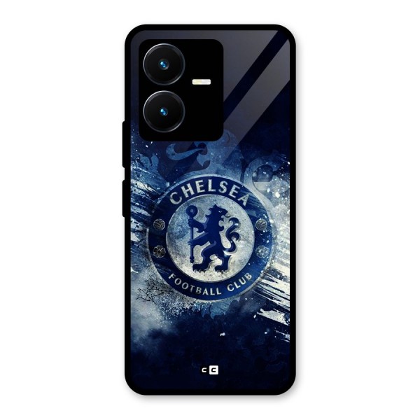 Royal Blues Squad Glass Back Case for Vivo Y22