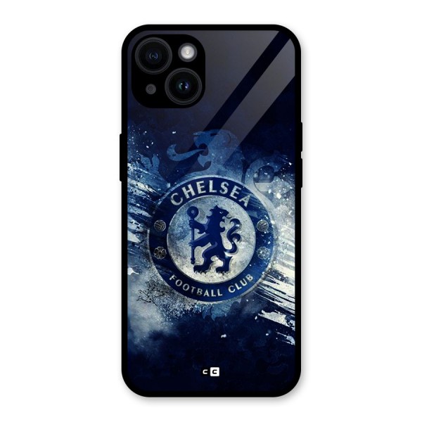 Royal Blues Squad Glass Back Case for iPhone 14