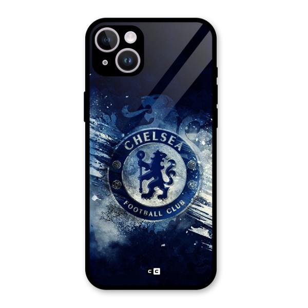 Royal Blues Squad Glass Back Case for iPhone 14 Plus