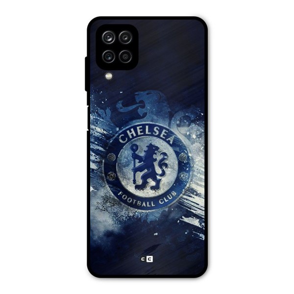 Royal Blues Squad Metal Back Case for Galaxy A12