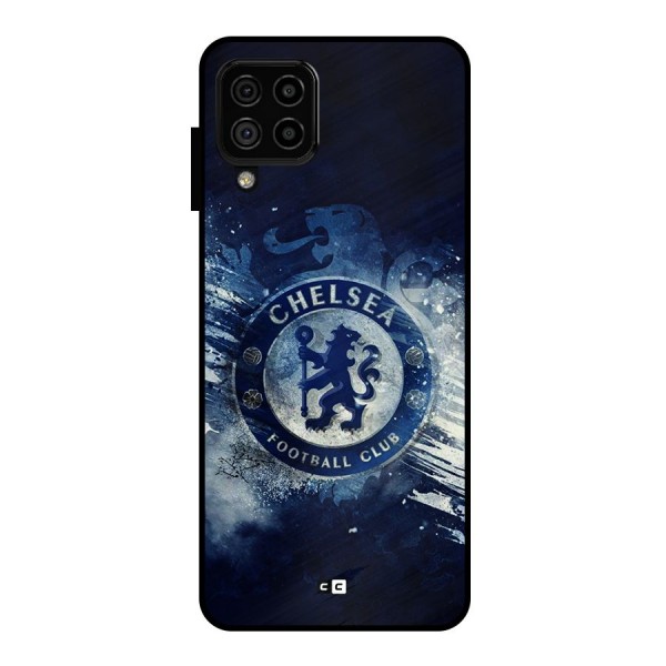 Royal Blues Squad Metal Back Case for Galaxy A22 4G