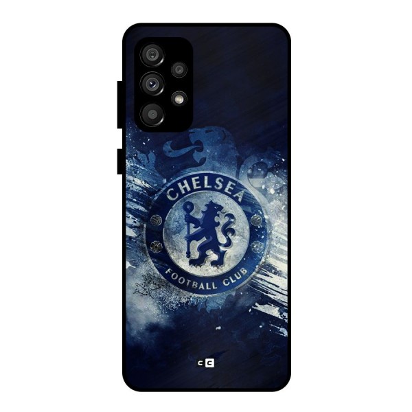 Royal Blues Squad Metal Back Case for Galaxy A73 5G