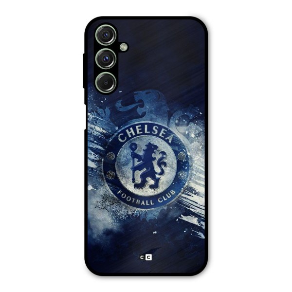 Royal Blues Squad Metal Back Case for Galaxy F34