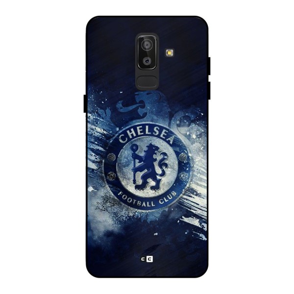 Royal Blues Squad Metal Back Case for Galaxy J8