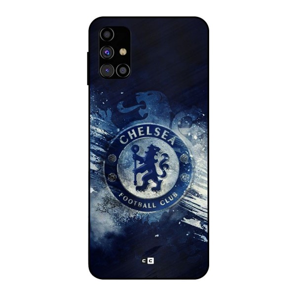 Royal Blues Squad Metal Back Case for Galaxy M31s