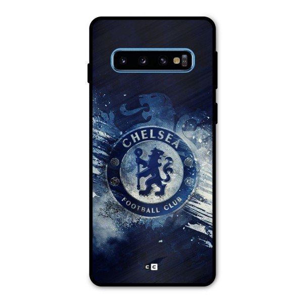 Royal Blues Squad Metal Back Case for Galaxy S10