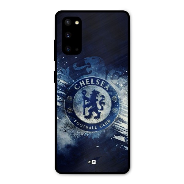 Royal Blues Squad Metal Back Case for Galaxy S20