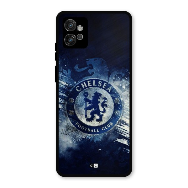 Royal Blues Squad Metal Back Case for Moto G32