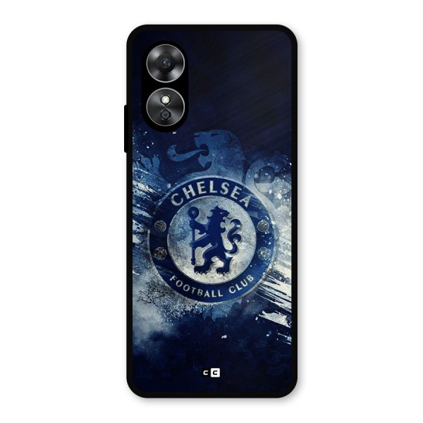 Royal Blues Squad Metal Back Case for Oppo A17