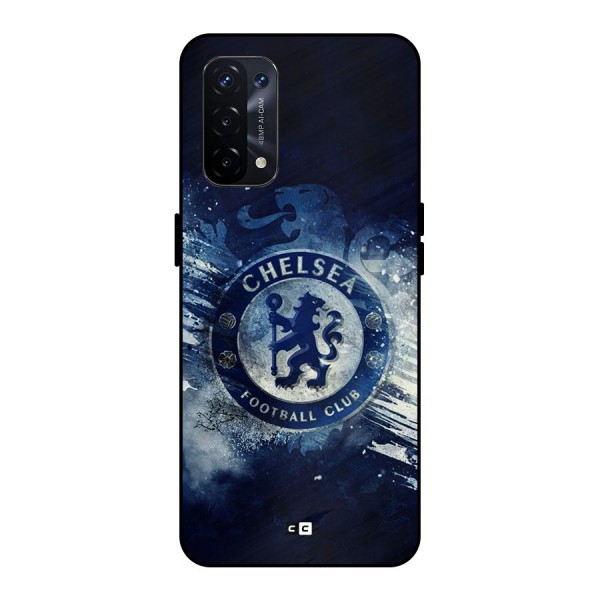 Royal Blues Squad Metal Back Case for Oppo A74 5G