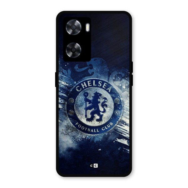 Royal Blues Squad Metal Back Case for Oppo A77