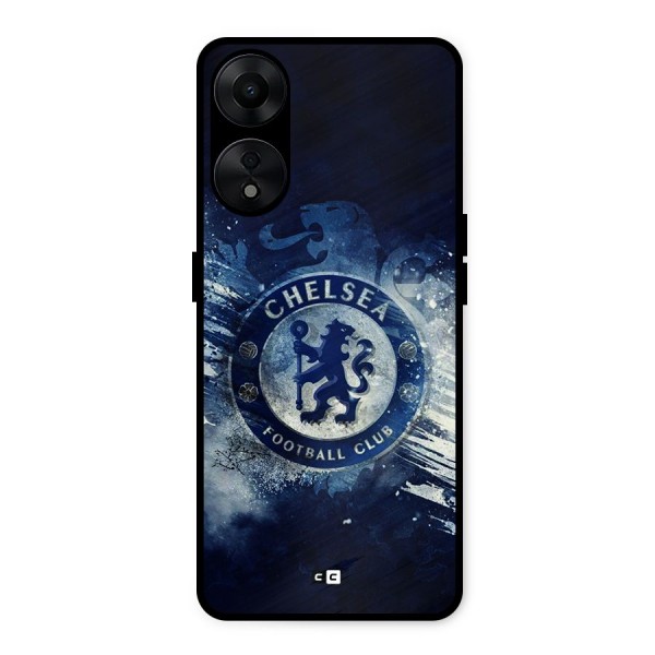 Royal Blues Squad Metal Back Case for Oppo A78 5G