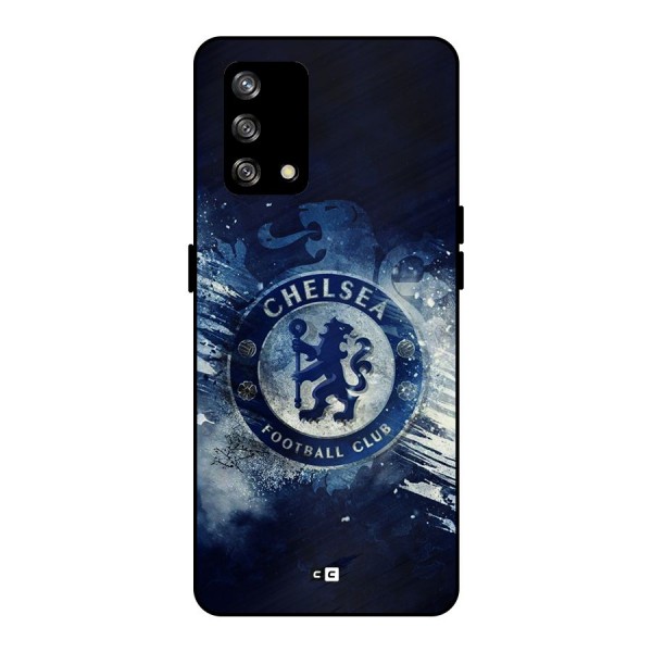 Royal Blues Squad Metal Back Case for Oppo F19