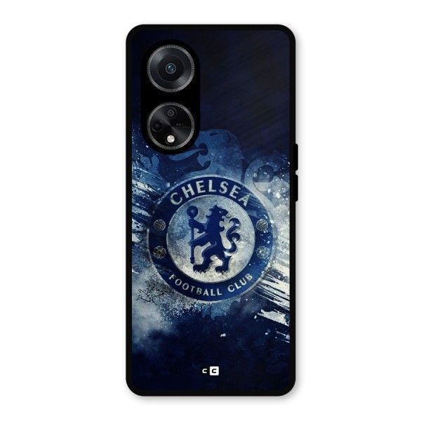 Royal Blues Squad Metal Back Case for Oppo F23