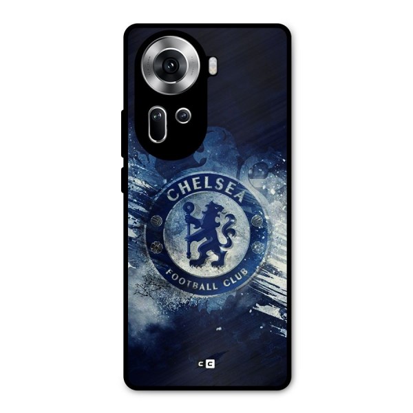 Royal Blues Squad Metal Back Case for Oppo Reno11 5G