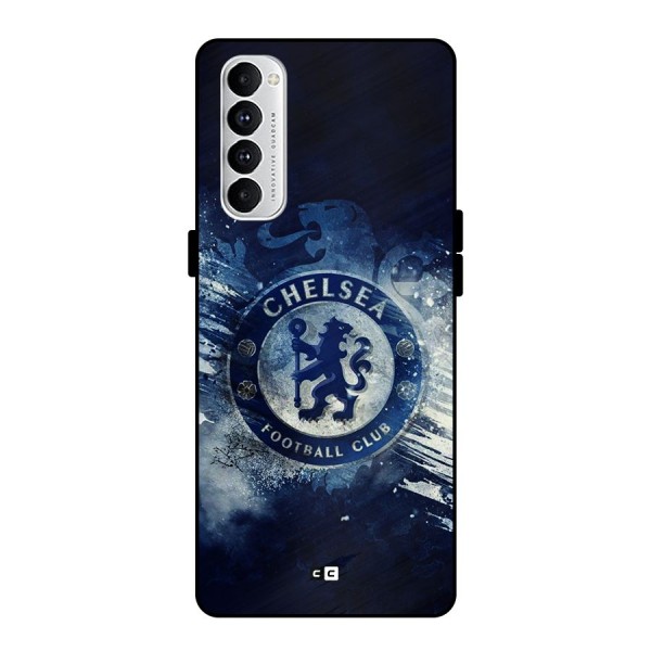 Royal Blues Squad Metal Back Case for Oppo Reno4 Pro