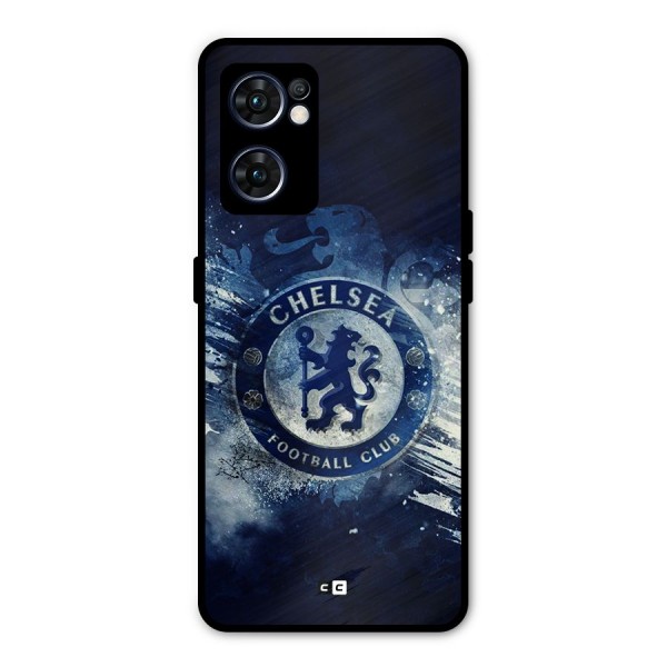 Royal Blues Squad Metal Back Case for Oppo Reno7 5G