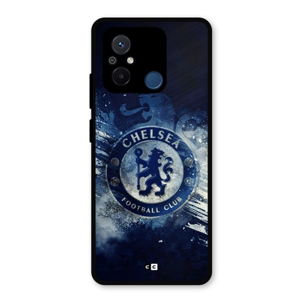 Royal Blues Squad Metal Back Case for Poco C55