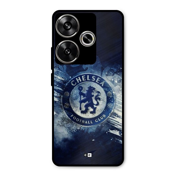 Royal Blues Squad Metal Back Case for Poco F6