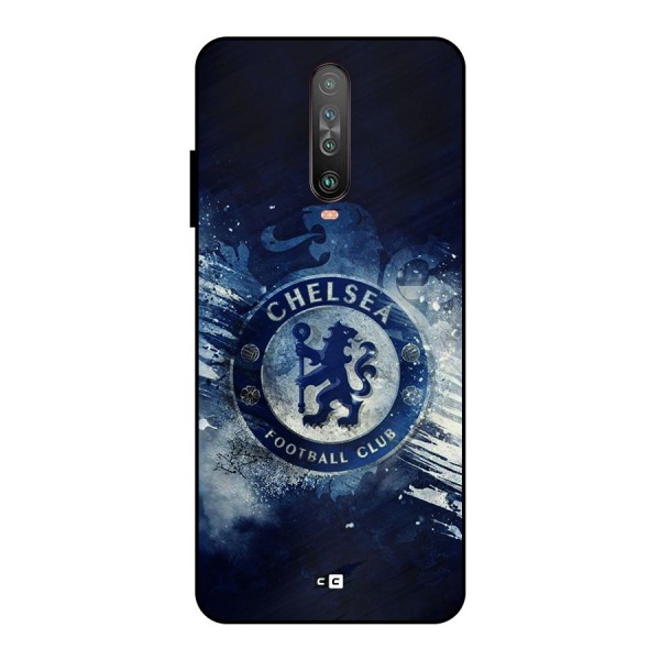 Royal Blues Squad Metal Back Case for Poco X2