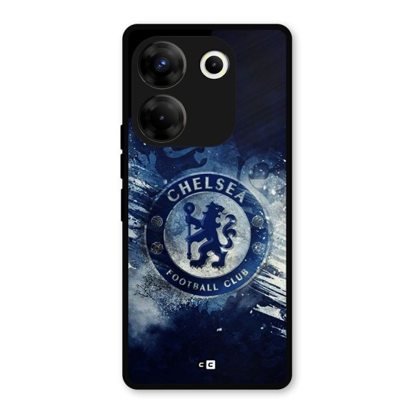 Royal Blues Squad Metal Back Case for Tecno Camon 20