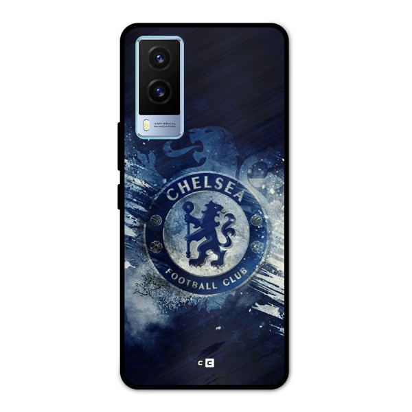 Royal Blues Squad Metal Back Case for Vivo V21e 5G