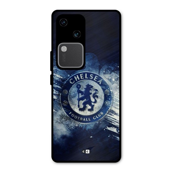 Royal Blues Squad Metal Back Case for Vivo V30