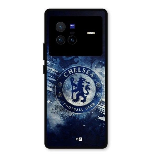 Royal Blues Squad Metal Back Case for Vivo X80