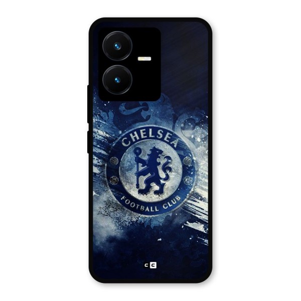 Royal Blues Squad Metal Back Case for Vivo Y22