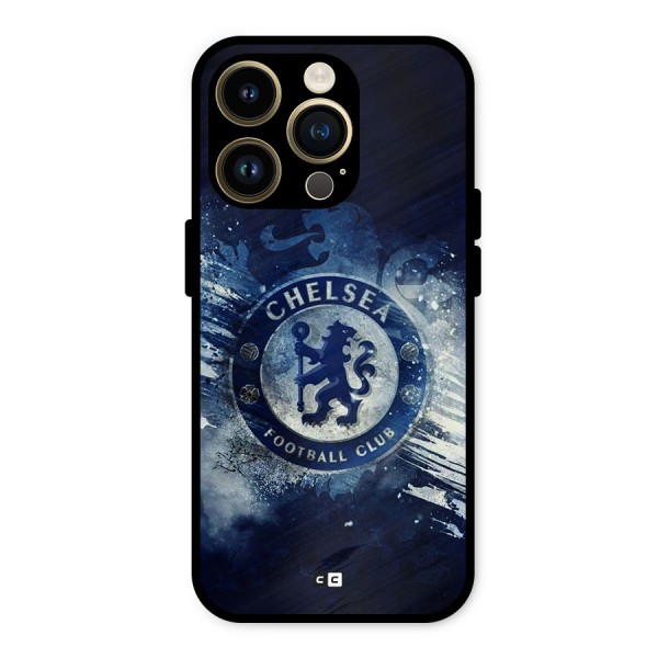 Royal Blues Squad Metal Back Case for iPhone 14 Pro