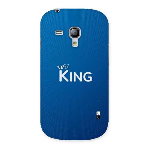 Royal King Back Case for Galaxy S3 Mini