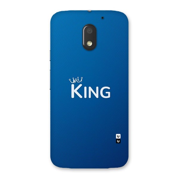 Royal King Back Case for Moto E3 Power