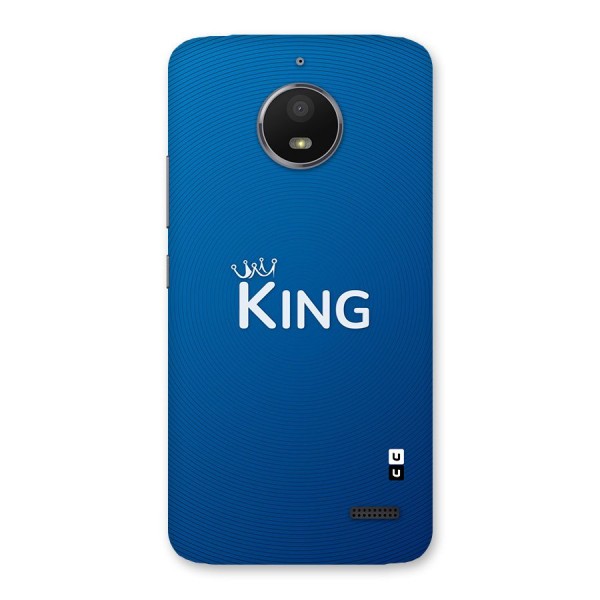 Royal King Back Case for Moto E4