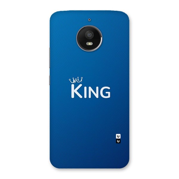 Royal King Back Case for Moto E4 Plus