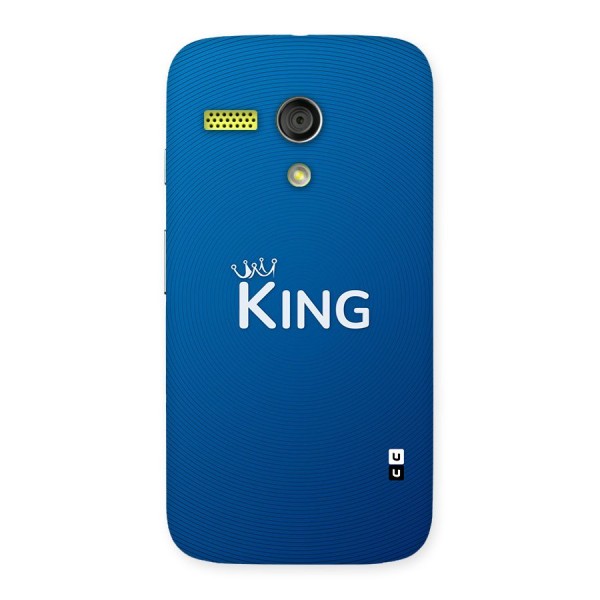 Royal King Back Case for Moto G