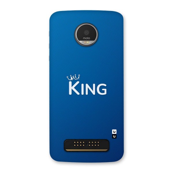 Royal King Back Case for Moto Z Play