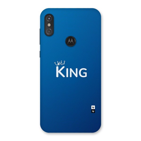 Royal King Back Case for Motorola One Power