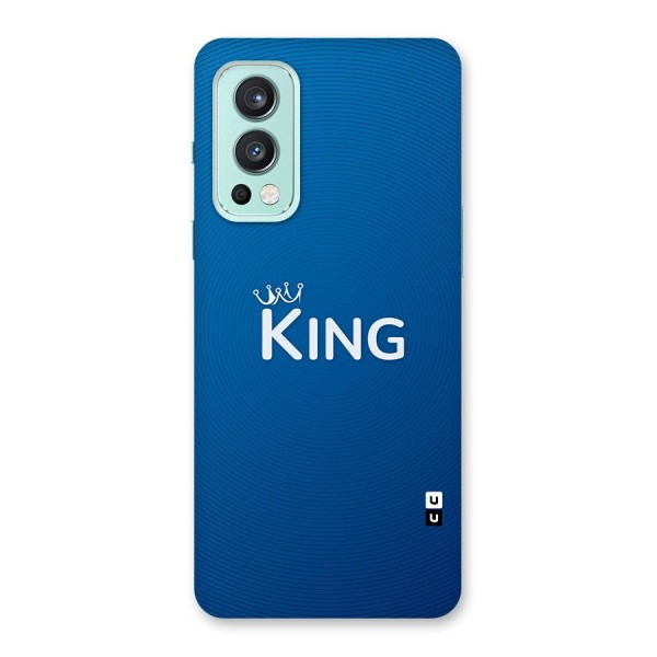 Royal King Glass Back Case for OnePlus Nord 2 5G