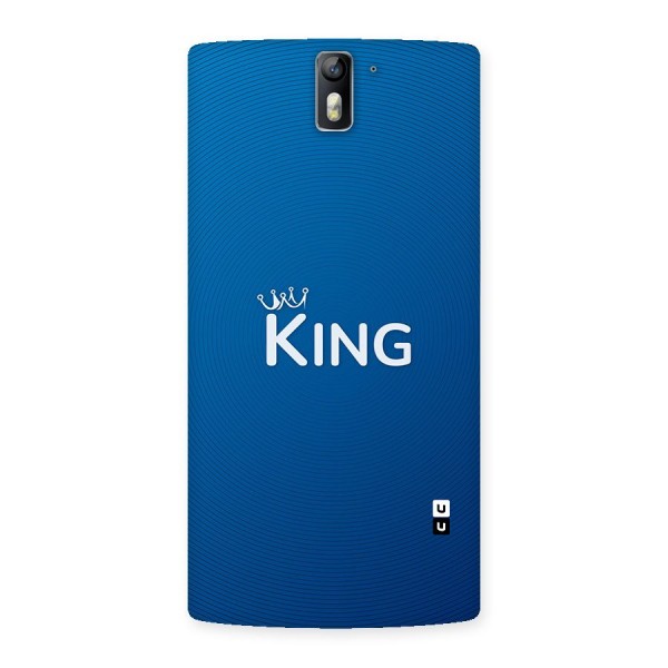 Royal King Back Case for One Plus One