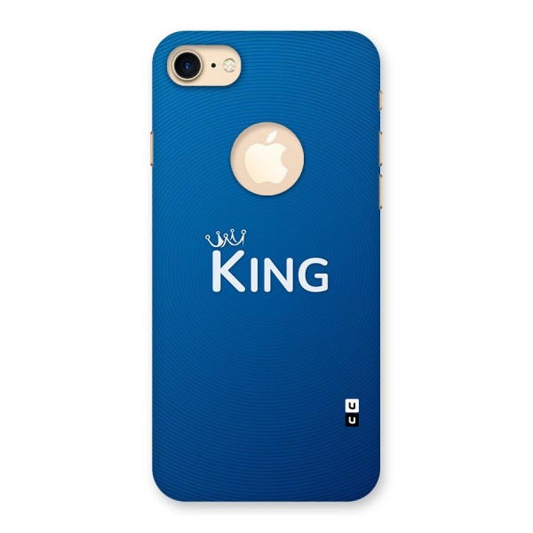 Royal King Back Case for iPhone 8 Logo Cut